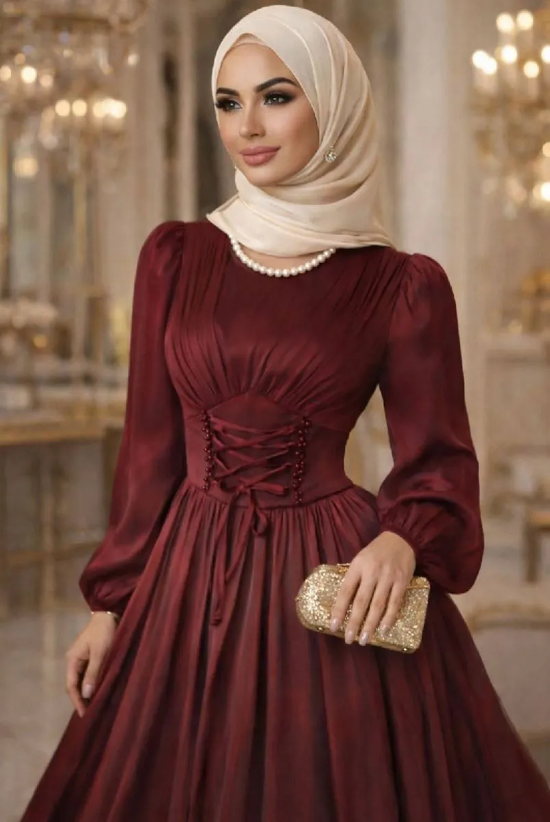 فستان ستان