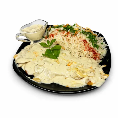 ستيك دجاج وايت صوص