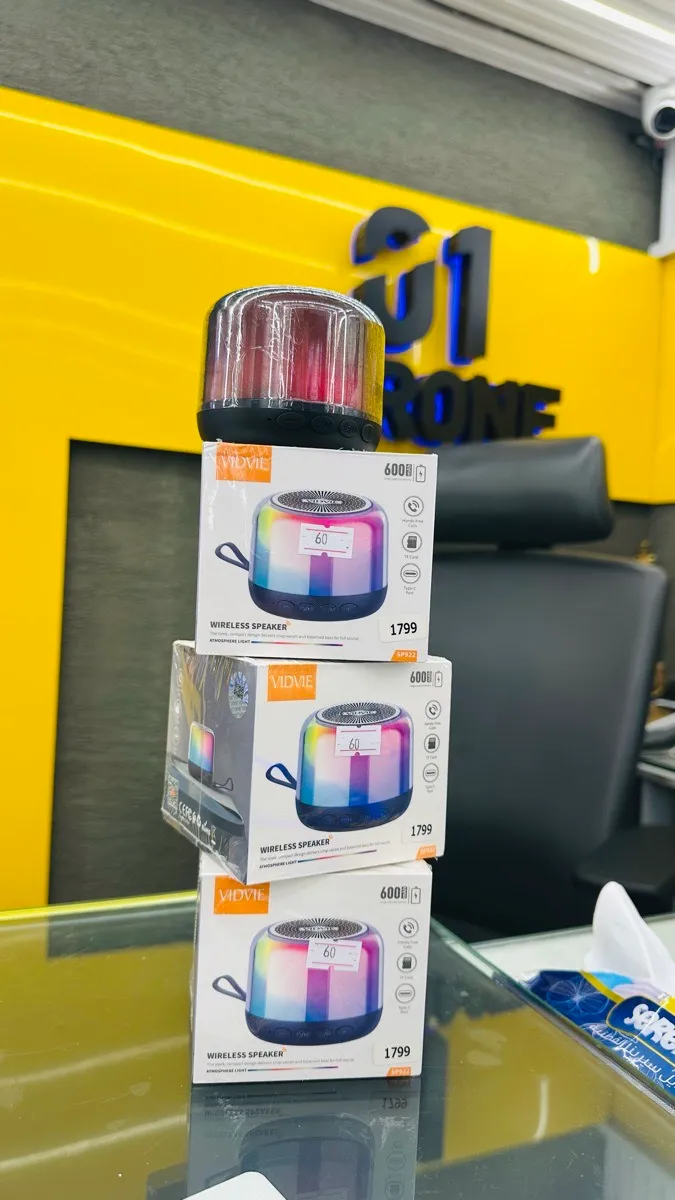 سماعة بلوتوث VIDVIE SP922 – إضاءة RGB