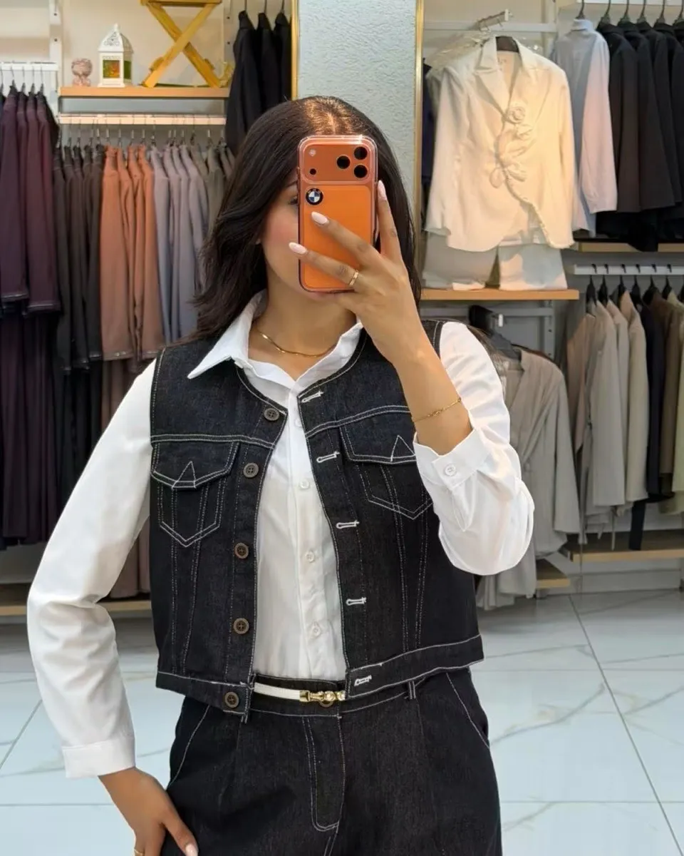 طقم جينز