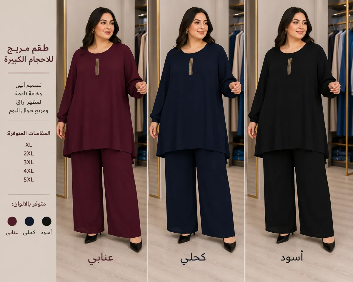 طقم احجام كبيرة