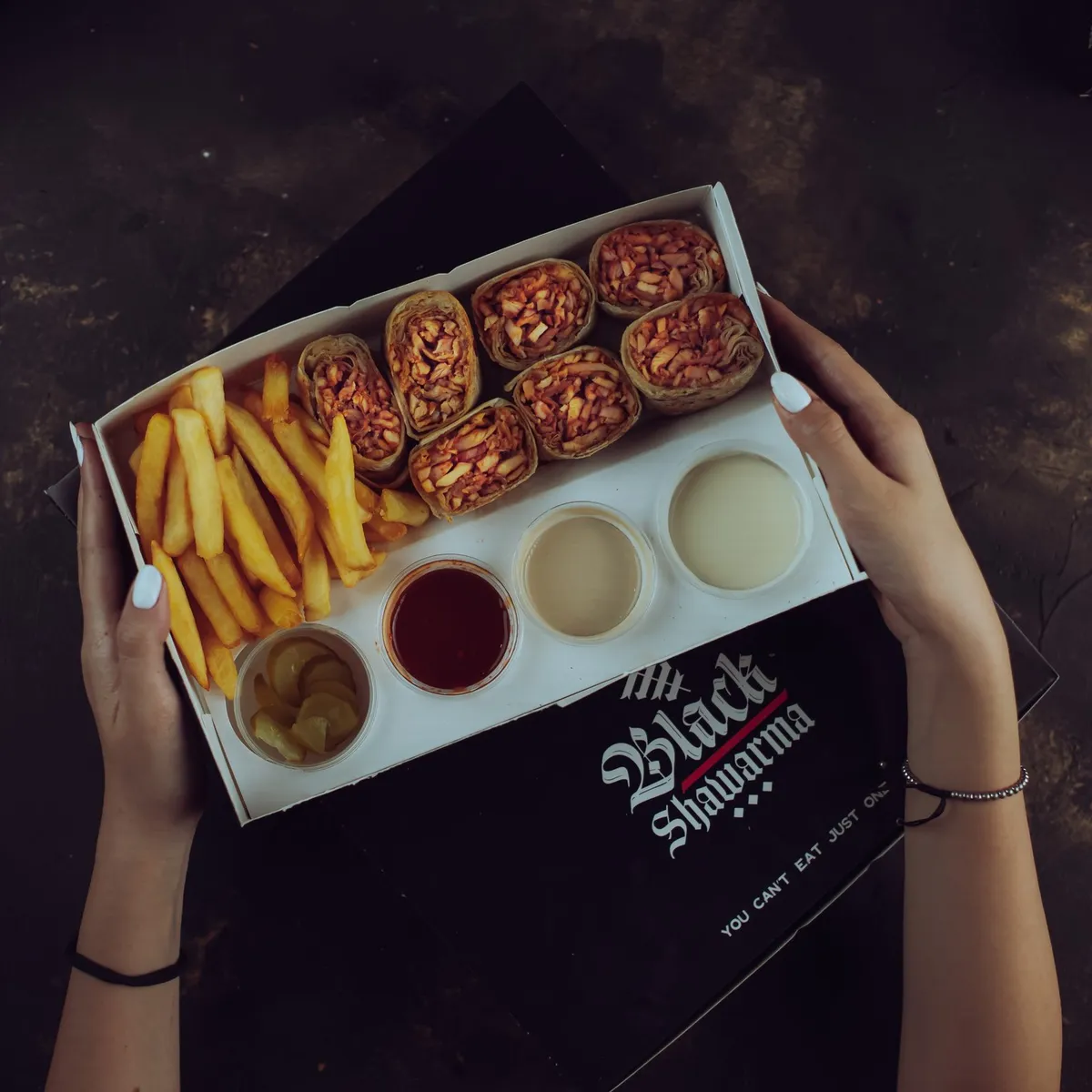 بلاك شاورما